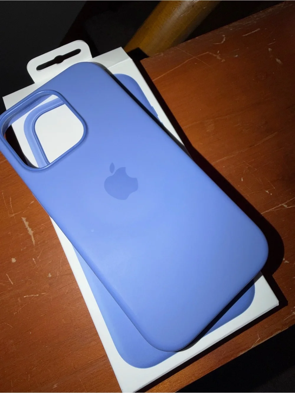 Apple Silicone iPhone 16 Pro Case in Periwinkle